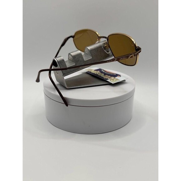 NEW Vintage Sunglasses | Non RX | Narrow Style | Brown & Gold | Zeiss | #870 - Picture 9 of 10